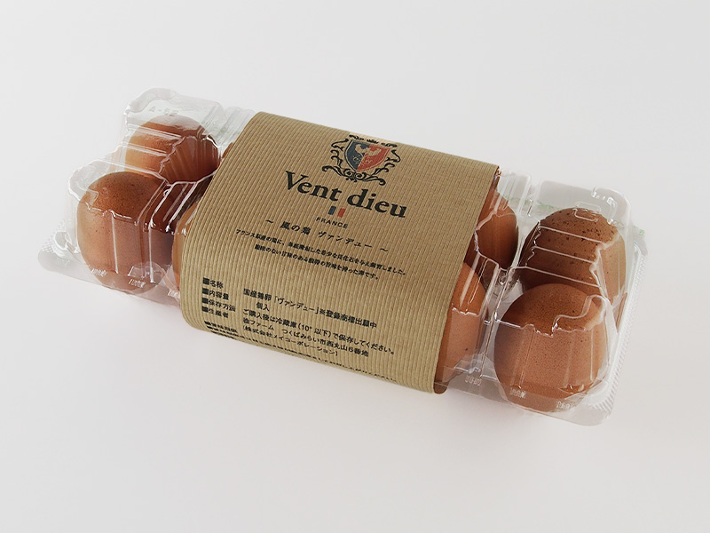 Vent dieu 鶏卵パッケージ